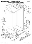 Diagram for 01 - Cabinet Parts