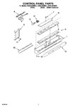 Diagram for 05 - Control Panel Parts