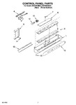 Diagram for 05 - Control Panel Parts