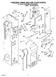 Diagram for 08 - Freezer Liner And Air Flow Parts