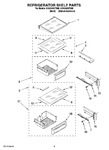 Diagram for 07 - Refrigerator Shelf Parts