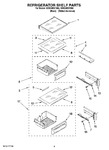 Diagram for 07 - Refrigerator Shelf Parts