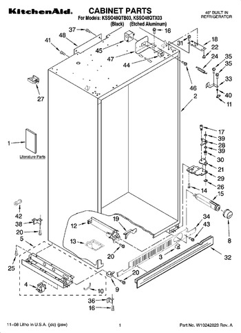 Diagram for KSSO48QTX03