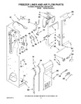 Diagram for 08 - Freezer Liner And Air Flow Parts