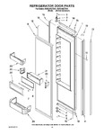 Diagram for 10 - Refrigerator Door Parts