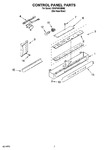 Diagram for 05 - Control Panel Parts