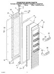 Diagram for 10 - Freezer Door