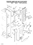 Diagram for 08 - Freezer Liner And Air Flow Parts