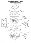 Diagram for 07 - Refrigerator Shelf Parts