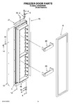 Diagram for 10 - Freezer Door Parts