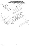 Diagram for 05 - Control Panel Parts