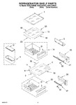 Diagram for 07 - Refrigerator Shelf Parts