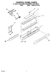 Diagram for 05 - Control Panel Parts