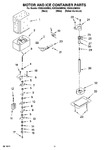 Diagram for 09 - Motor And Ice Container Parts