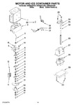 Diagram for 09 - Motor And Ice Container Parts