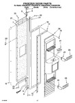 Diagram for 11 - Freezer Door Parts