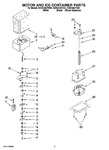 Diagram for 09 - Motor And Ice Container Parts