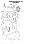 Diagram for 03 - Base And Pedestal Unit And Accessory Parts