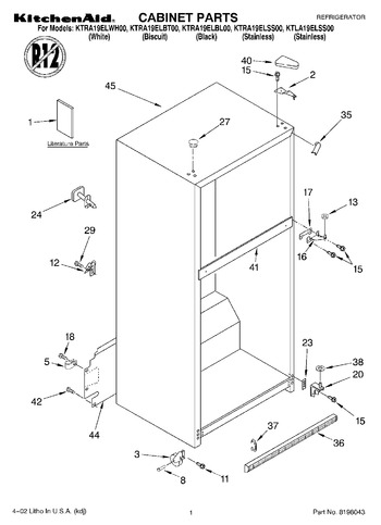 Diagram for KTRA19ELBT00