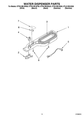 Diagram for KTRA19ELWH00