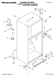 Diagram for 01 - Cabinet Parts