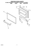 Diagram for 06 - Freezer Door Parts, Optional Parts