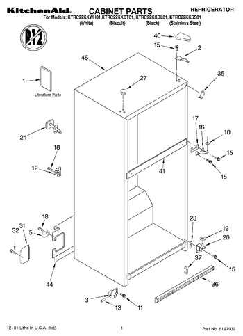 Diagram for KTRC22KKWH01