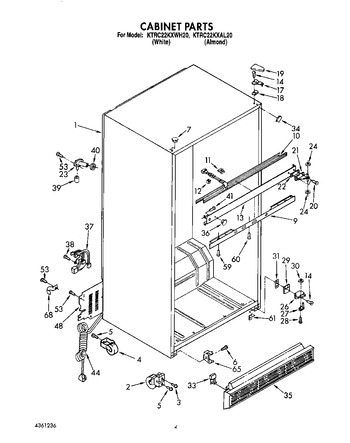 Diagram for KTRC22KXWH20