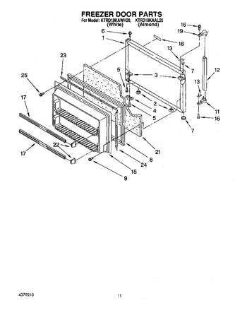 Diagram for KTRD18KAWH20