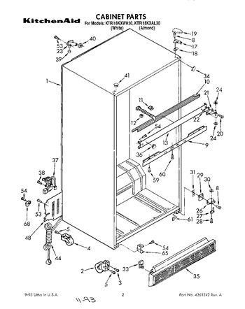 Diagram for KTRI18KXWH30