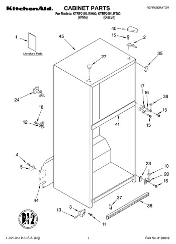 Diagram for KTRP21KLWH00