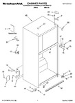 Diagram for 01 - Cabinet Parts