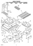 Diagram for 03 - Shelf Parts