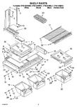 Diagram for 03 - Shelf Parts