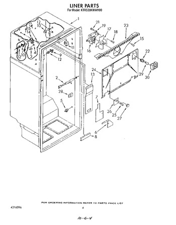 Diagram for KTRS20KWAL00