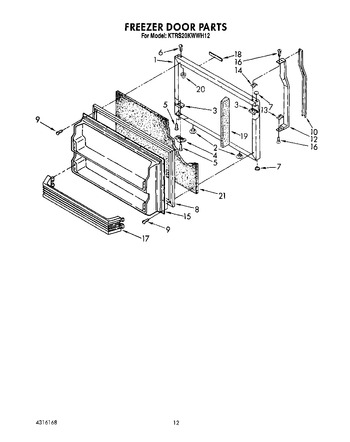 Diagram for KTRS20KWAL12