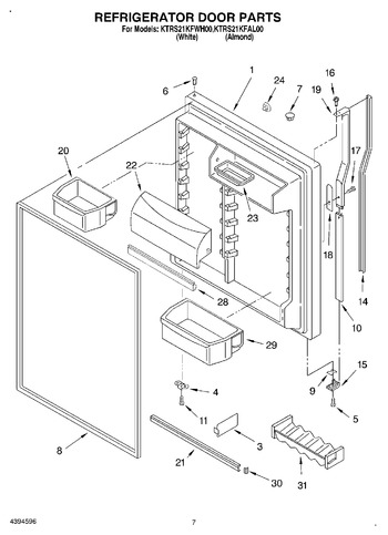 Diagram for KTRS21KFWH00