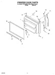 Diagram for 06 - Freezer Door, Optional