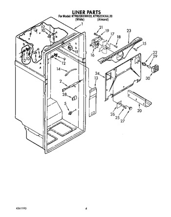 Diagram for KTRS22KXWH20