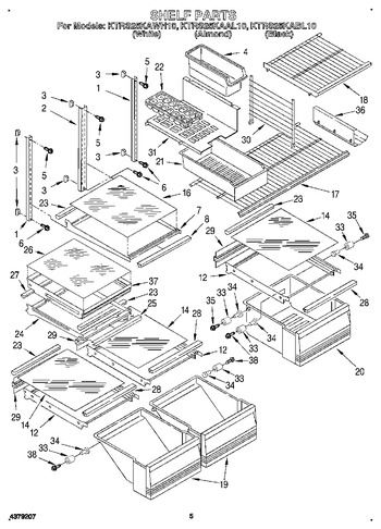 Diagram for KTRS25KAWH10