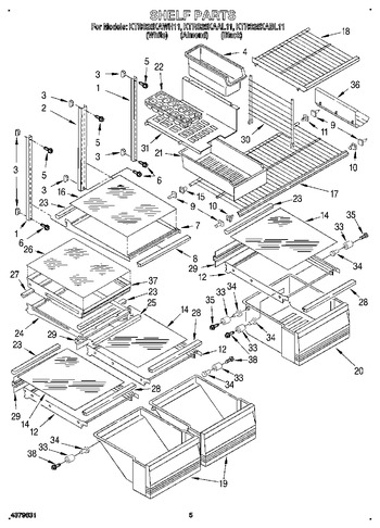 Diagram for KTRS25KAWH11