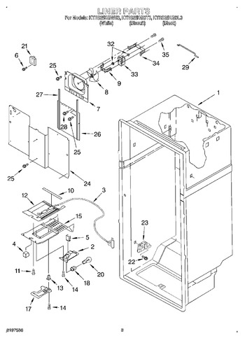 Diagram for KTRS25KGWH3