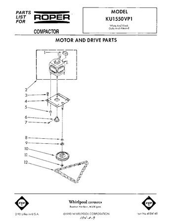 Diagram for KU1550VP1