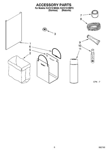 Diagram for KUCV151MSS0