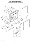 Diagram for 05 - Tub And Frame Parts