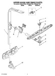 Diagram for 07 - Upper Wash And Rinse Parts