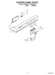 Diagram for 02 - Control Panel Parts