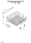 Diagram for 09 - Upper Rack And Track Parts