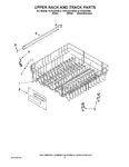 Diagram for 09 - Upper Rack And Track Parts