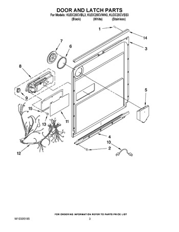 Diagram for KUDC20CVWH3